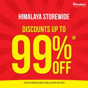Himalaya Sunway Carnival Mall Promotion – Up to 99% OFF Wellness & Personal Care Until 31 May 2025