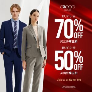G2000 Sale at Johor Premium Outlets: Up to 70% Off on Apparel (10–23 April 2025)