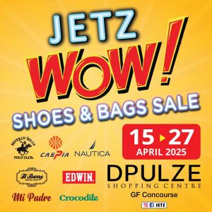 Jetz WOW Shoes and Bags Sale at DPulze Cyberjaya April 2025 – Top Branded Deals Up to 70% Off