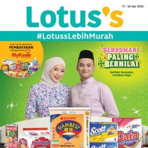Lotus’s Promotion Catalogue (17-30 April 2025) – Save Big on Groceries