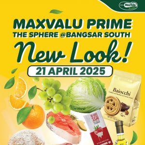 AEON MaxValu Prime Bangsar South Reopens with Grand Deals and New Additions April to May 2025
