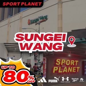 Sport Planet Sungei Wang Sale – Up to 80% Off Sportswear (30 April – 12 May 2025)