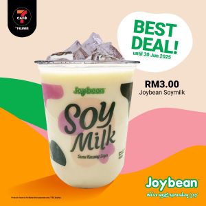 7-Eleven Best Deal: Joybean Soymilk for RM3 Only (Until 30 June 2025)