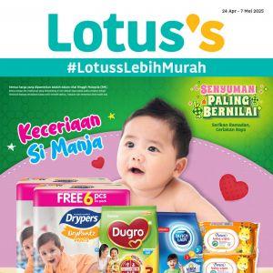 Lotus’s Promotion Catalogue (24 Apr - 7 May 2025) – Best Baby & Grocery Deals Revealed