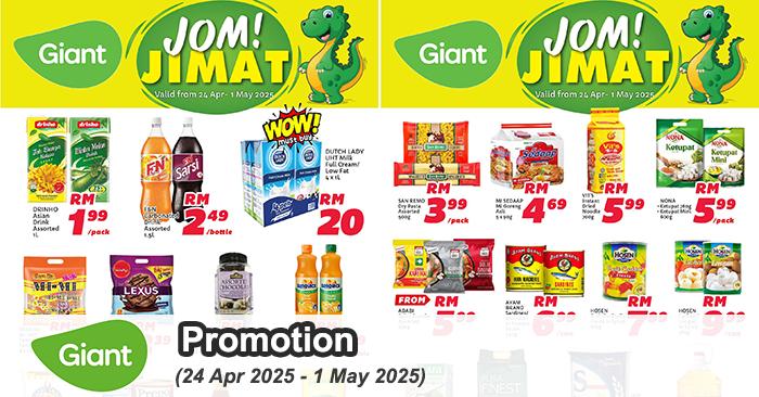 Giant Promotion (24 Apr - 1 May 2025) – Grocery & Household Savings