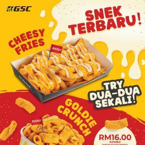 GSC New Snack Alert! Cheesy Fries & Goldie Crunch Now Available