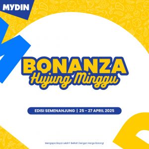 MYDIN Weekend Promotion - Big Savings from 25-27 April 2025