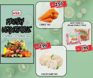 NSK Meru Weekend Promotion 25-27 April 2025: Fresh Vegetable Deals Starting from RM1.49