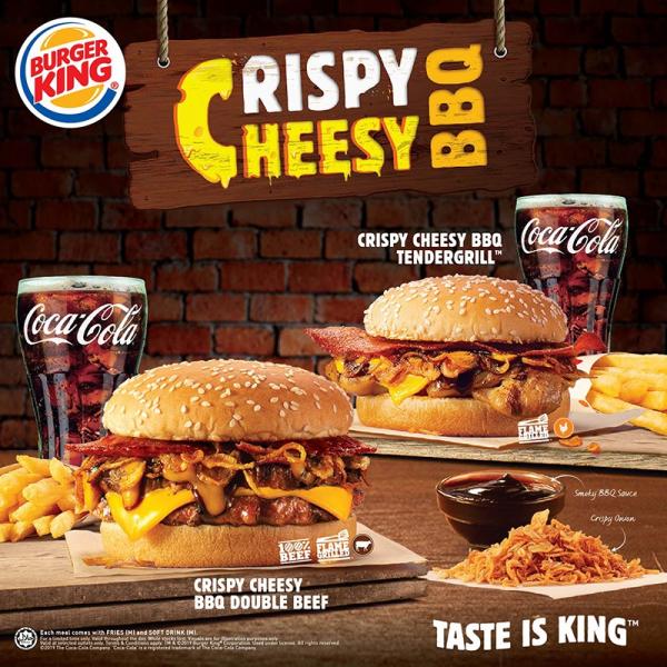Burger King Crispy Cheesy BBQ