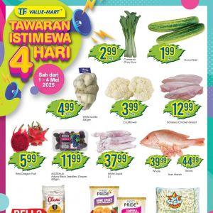 TF Value-Mart Promotion 1–4 May 2025 – Big 4-Day Sale on Groceries, Household & More