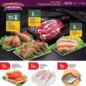 AEON Thursday Special Promotion 1 May 2025 - Hot Member Deals You Cannot Miss