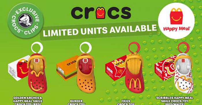 McDonald's Happy Meal x Crocs: Collect 8 Exclusive Clips in May 2025!
