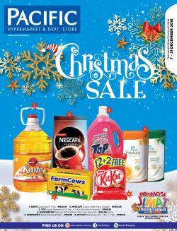 Pacific Hypermarket Christmas Sale Promotion Catalogue (7 December 2018 - 31 December 2018)