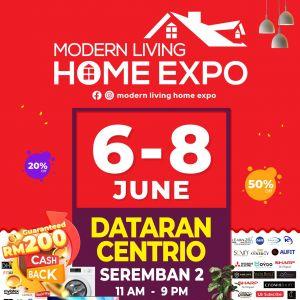 Modern Living Home Expo Dataran Centrio Seremban 2 – June 2025 Deals, Cashbacks and Home Upgrades