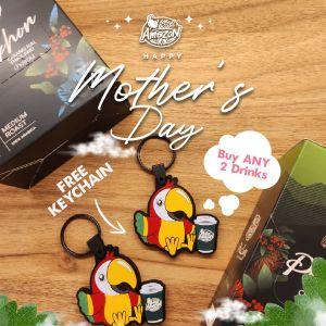 Café Amazon Mother's Day Promo 2025: FREE Zon Zon Keychain (10-11 May)