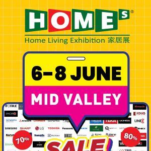 HOMEs Home Living Exhibition Mid Valley (6-8 June 2025): Biggest Expo, Up to 80% OFF & Rewards!