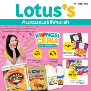 Lotus's Promotion Catalogue 15–28 May 2025 – Best Weekly Deals & Discounts in Malaysia