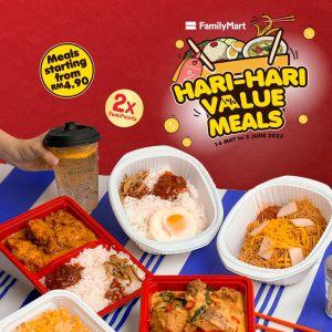 FamilyMart Hari-Hari Value Meals from RM4.90! Cheap & Delicious Meals Promo (14 May - 3 June 2025)
