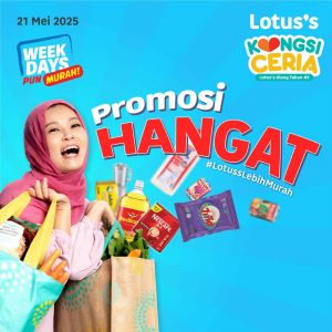 Lotus’s Promotion 21–28 May 2025 – Unmissable Grocery & Fresh Deals in Malaysia!
