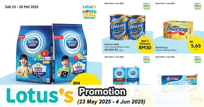 Unmissable Savings! Lotus's World Milk Day Promotion 2025 – Dairy Deals from 23 May to 4 June