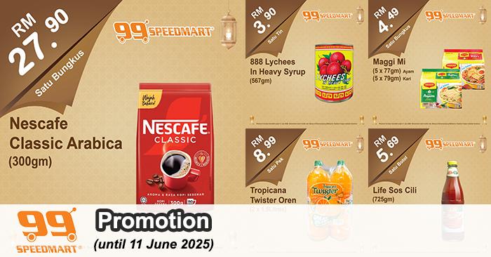 99 Speedmart Raya Haji Promotion 2025 – Top Deals Until 11 June 2025
