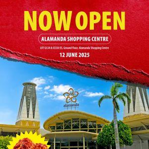 Richeese Factory Alamanda Putrajaya Grand Opening Promotion – Free Fire Chicken & 50% OFF Combos