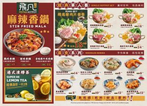 Fei Fan Hotpot Lunch Promotion – Value Hotpot & Mala Sets, Noodles, and Snacks (Weekdays Only)