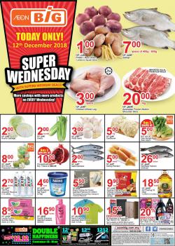 AEON BiG Super Wednesday Promotion (12 December 2018)