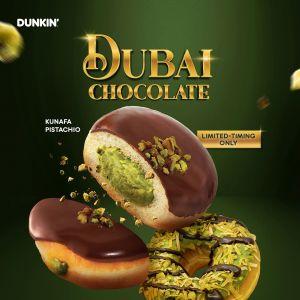 Dunkin’ Dubai Chocolate Donut: Kunafa & Baklava Pistachio Limited Edition in Malaysia