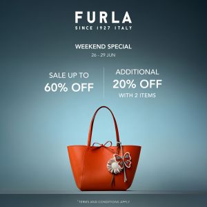 Furla Weekend Sale at Johor Premium Outlets – Up to 60% OFF + Extra 20% OFF (26–29 June 2025)