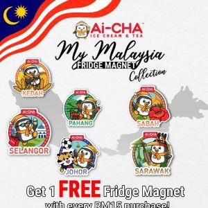 Ai-CHA Free My Malaysia Fridge Magnet Promotion: Collect All States (30 June – 27 July 2025)