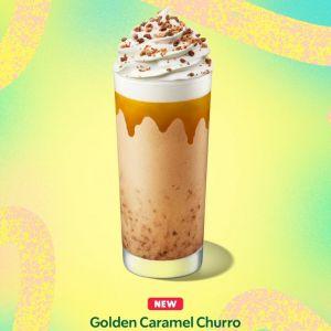 Starbucks Golden Caramel Churro Frappuccino – New Churro Drink in Malaysia July 2025