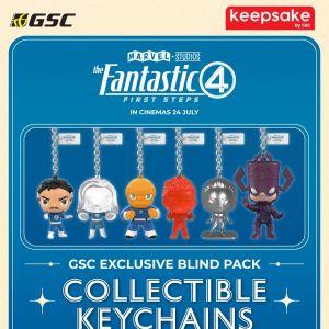 GSC Fantastic Four Blind Pack Keychain: Exclusive Collectible at Keepsake by GSC (July 2025)