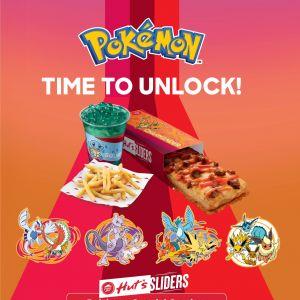 Pizza Hut Pokémon Special Combo: Hut’s Sliders, Drink, Side & Enamel Pin
