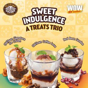 OldTown White Coffee Ice Cream: Indulge in the Sweet Treats Trio!