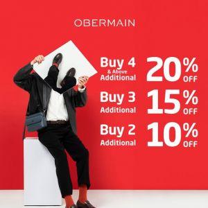 Obermain Sale at Genting Highlands Premium Outlets – Extra Discounts (1-31 Aug 2025)
