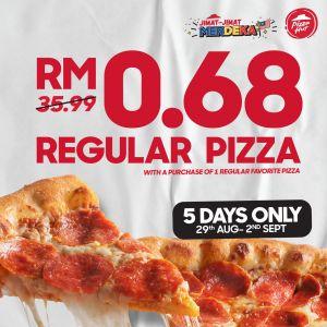 Pizza Hut Merdeka RM0.68 Pizza Promotion (29 Aug – 2 Sep 2025)