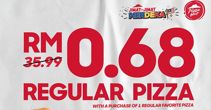 Pizza Hut Merdeka RM0.68 Pizza Promotion (29 Aug – 2 Sep 2025)