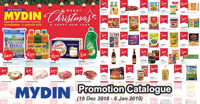 MYDIN Christmas Promotion Catalogue at Sarawak (19 December 2018 - 6 January 2019)