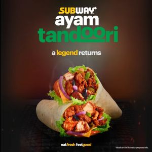 Subway Ayam Tandoori Returns in Malaysia – Bold Flavours, Legendary Taste