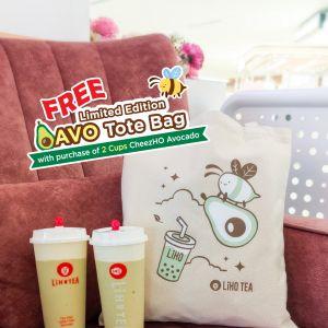 LiHO TEA Free Avocado Tote Bag Promotion – Sip CheezHO Avocado & Bag It!