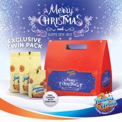 Famous Amos Exclusive Twin Pack FREE Cookies (23 November 2018 - 1 January 2019)