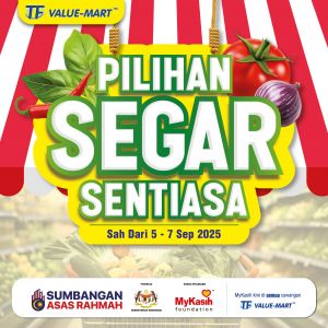 TF Value-Mart Weekend Promotion: Fresh Deals on Vegetables, Fruits & Meat (5-7 Sept 2025)