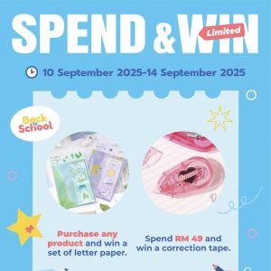 KKV Back To School Promotion: Free Gifts with Purchase | 10-14 Sep 2025