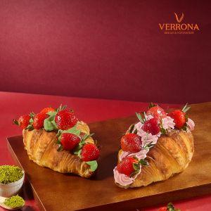 Verrona Korean Strawberry Series: Kyoto Berry & Strawberry Blush Croissants | Now Available
