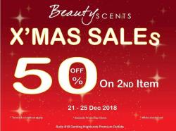 Beauty Scents Special Sale at Genting Highlands Premium Outlets (21 December 2018 - 25 December 2018)