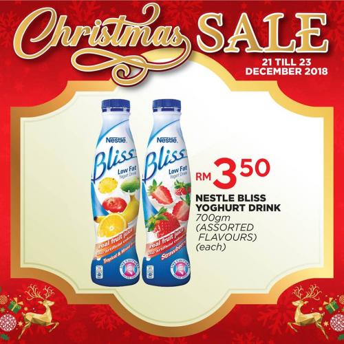 The Store and Pacific Hypermarket Christmas Sale Promotion (21 December 2018 - 23 December 2018)