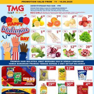 TMG Mart Weekend Promotion: Happy Malaysia Day Deals | 11-16 Sep 2025
