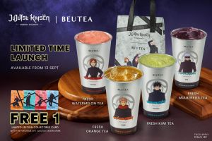 Beutea Jujutsu Kaisen Promotion: Limited Edition Drinks & Collectibles | September 2025