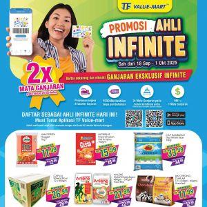 TF Value-Mart Promotion Catalogue: Infinite Member Deals | 18 Sep - 1 Oct 2025